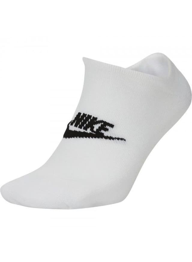 NSW Everyday Essentials No-Show Socks (Pack of 3) White/Black